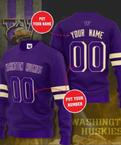Washington Huskies 3D Sweatshirt 02