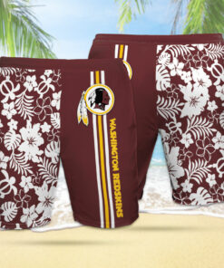Washington Redskins 3D Hawaiian Short