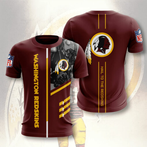 Washington Redskins 3D T shirt 01
