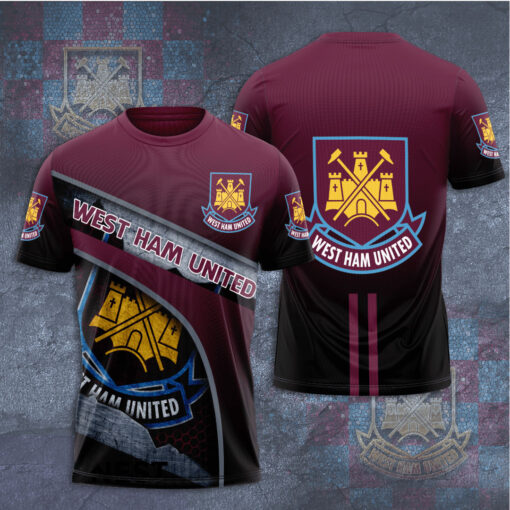 West Ham United 3D T shirt New Designs 2023
