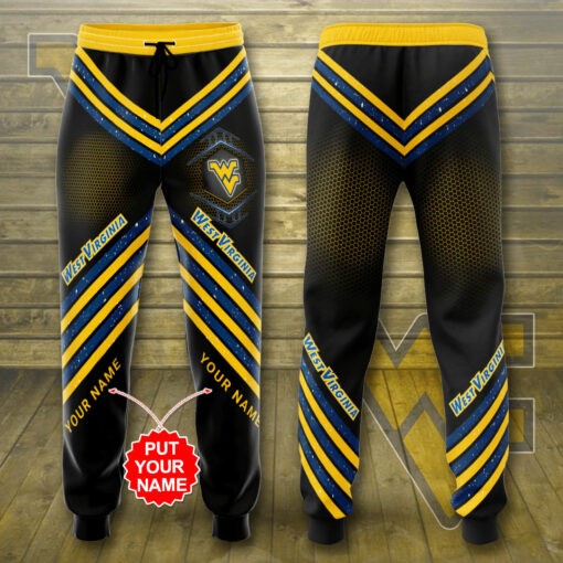 West Virginia Mountaineers 3D Sweatpant 04