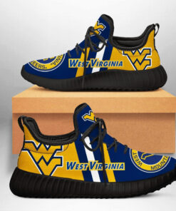 West Virginia Mountaineers Yeezy Shoes 03