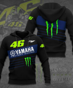 Yamaha Monster x Valentino Rossi VR46 3D Hoodie