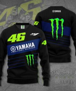 Yamaha Monster x Valentino Rossi VR46 3D Sweatshirt