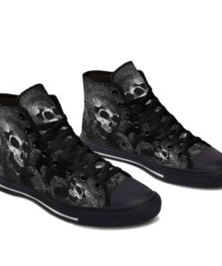 darknight skull high top shoes