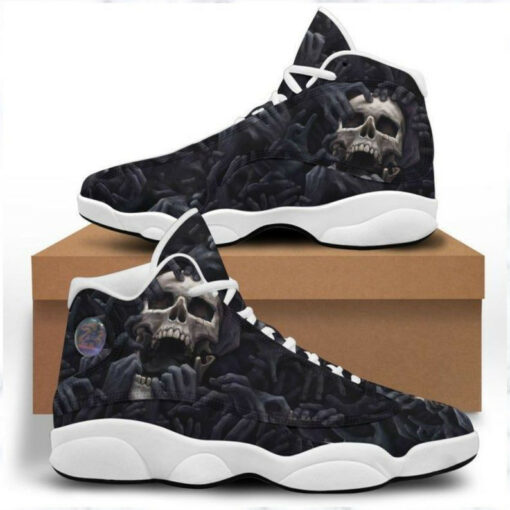 halloween skull jd13 sneakers shoes athletic run casual shoes