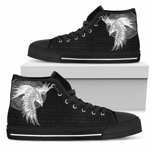 high top shoe mystical raven tattoo special a31