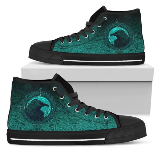 high top shoes ethnic odin raven cyan a31