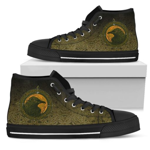 high top shoes ethnic odin raven gold a31