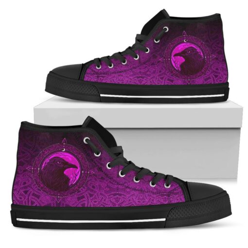 high top shoes ethnic odin raven pink a31