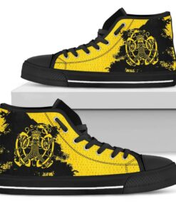high top shoes loki bound triskele rune gold a31