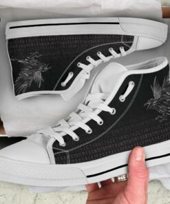 high top shoes the raven of odin rune a27