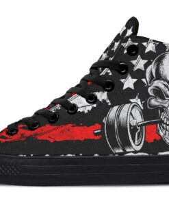 powerlifting beast high top canvas shoes