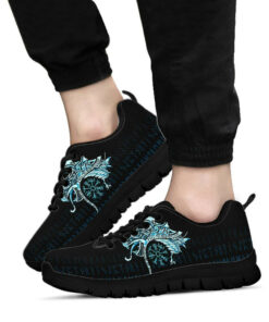 sneakers fenrir raven and vegvisir tattoo cyan a31
