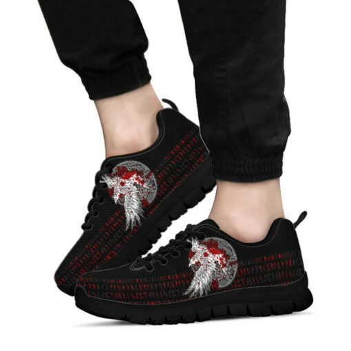 sneakers mystical raven tattoo blood a31