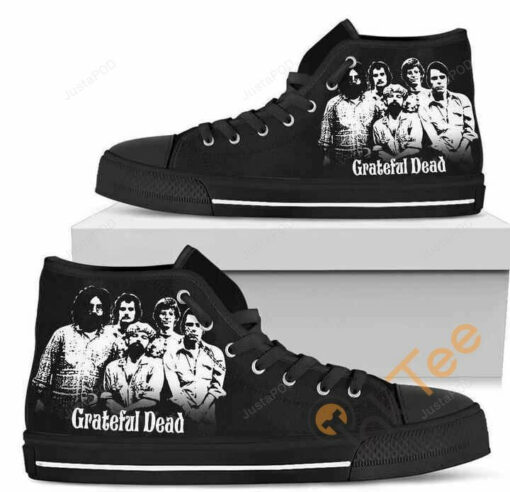 the grateful dead band 3d high top shoes