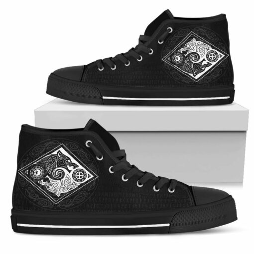 vikings high top shoe the wolves skoll and hati a31